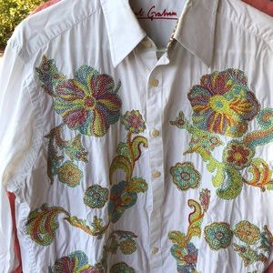 Men’s long sleeve button down